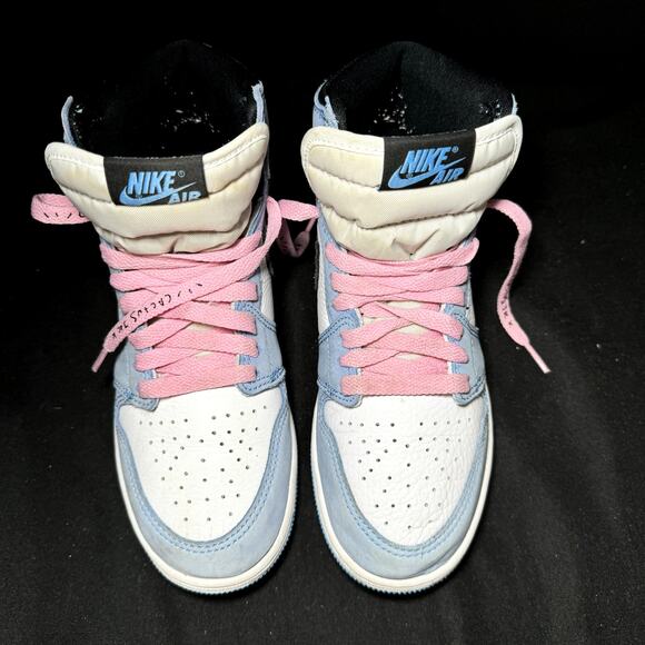 Size 5.5 - Nike Air Jordan 1 Retro High OG GS University Blue Men\\'s Shoes